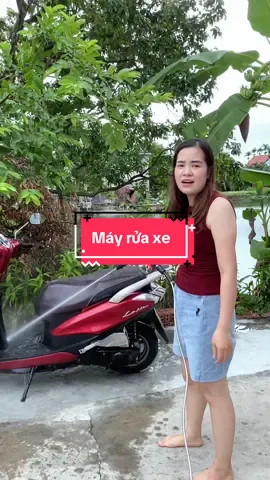 Em tìm được cho các bác cái máy rửa xe cực ngon mà rẻ luôn#mayruaxe #mayruaxecaoap #mayruaxeminicamtay #nganyeunhacua 