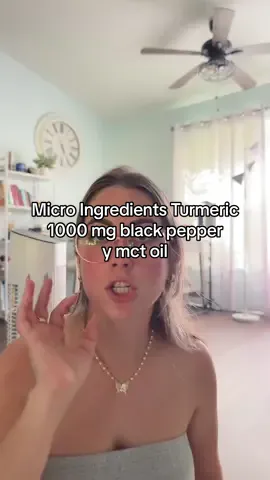 🌿 El combo de cúrcuma, pimienta negra y MCT oil de Micro Ingredients es ideal para la inflamación, energía y absorción total 💪✨ #AntiInflammatory #TurmericPower #WellnessTok #NaturalSupplements #TikTokHealth #EnergyBoost  