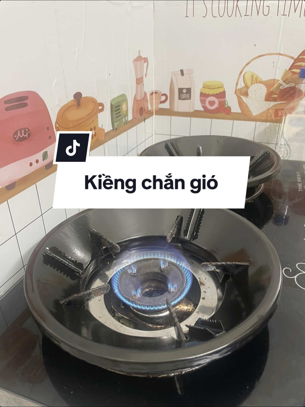 Kiềng chắn gió bếp ga giúp ổn định ngọn lửa, tiết kiệm ga hiệu quả #kiengchangiobepga #kiengchangiobepgas   #changiobepga #kiengchangiotietkiemga #hieuleebepe 