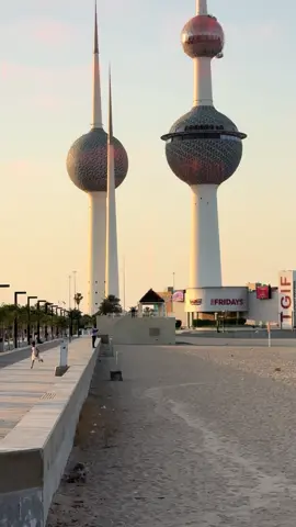 Iconic KuwaitTower! #kuwait #fypシ゚viral #ofwlife #seaside 