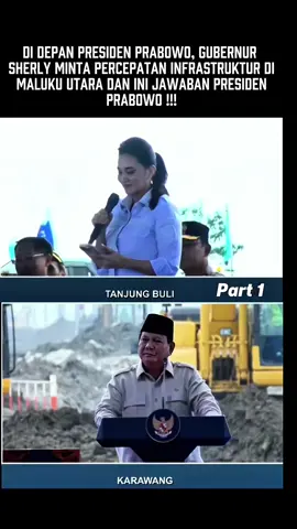 Ibu Gubernur menyampaikan program demi kemajuan Maluku Utara ke Pak Presiden Prabowo 🥰👍❤️   #sherlytjoanda #gubsherlylaos #GubernurMalukuUtara #malutBANGKIT #presidenprabowo 