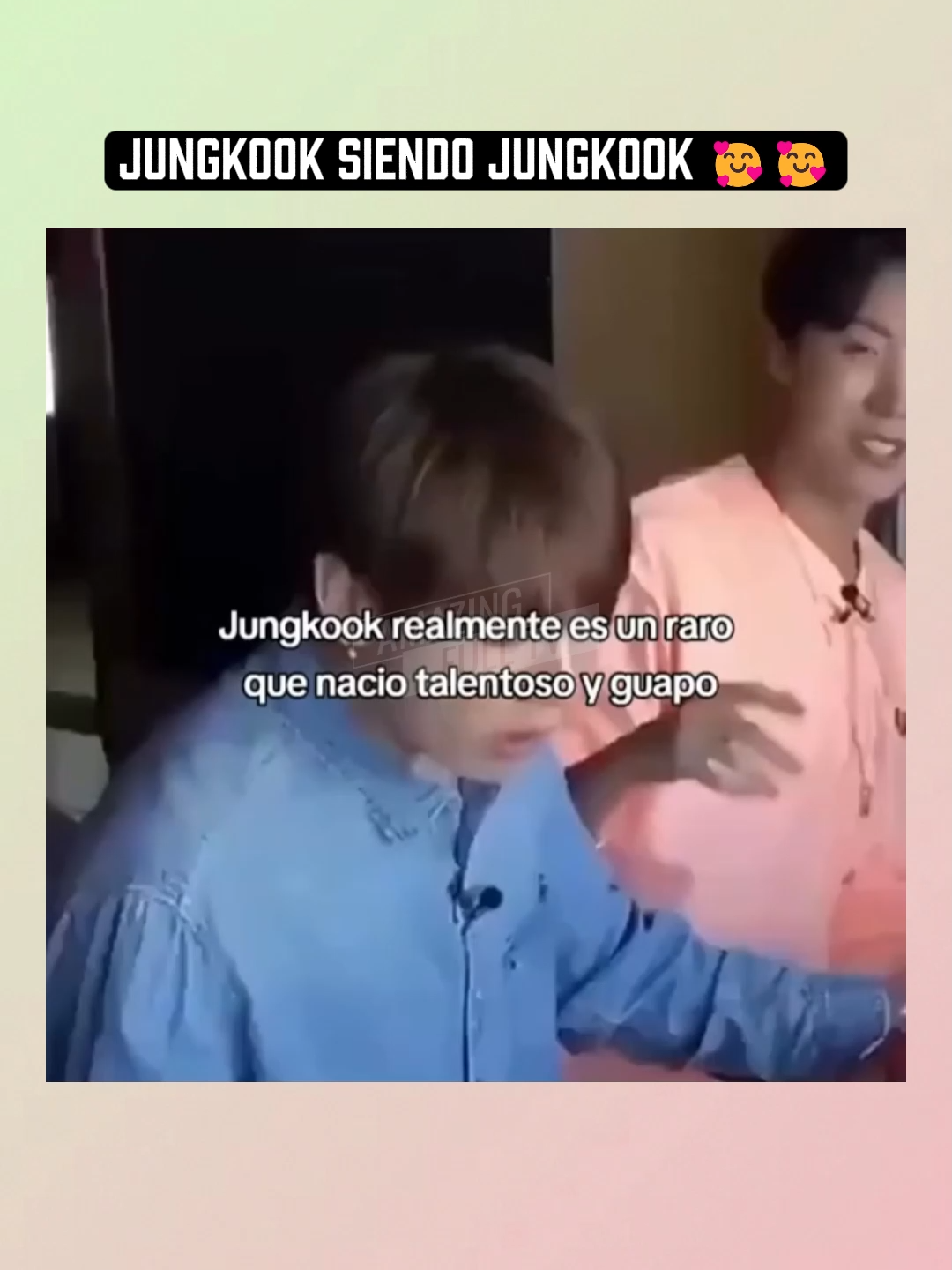 Jungkook en sus momentos más Jungkook 😂🤣💜 #amazingfulltv #Jungkook #FunnyJungkook #JungkookMoments #JungkookDivertido #GoldenMaknae #BTS #BTSFunnyMoments
