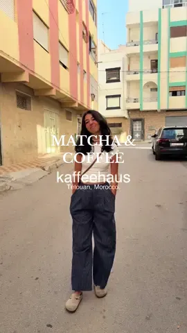 the cutest matcha you’ll see today! ☁️🇲🇦 @kaffeehausmorocco #morocco #tetouan #maroc #cafeaesthetic #matcha #matchalatte #travelmorocco #coffeeshop 