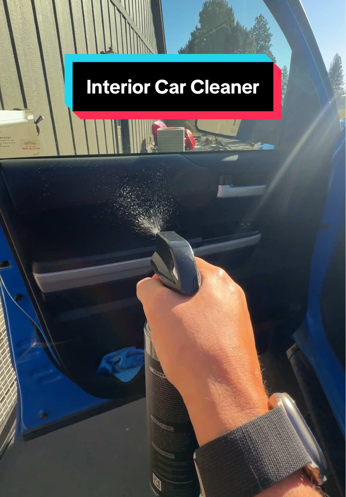 An all purpose interior car cleaner that actually smells good too ✅ #tiktokshopcreatorpicks #dealsforyoudays #carcleaning #carcleaner #allpurposecleaner 