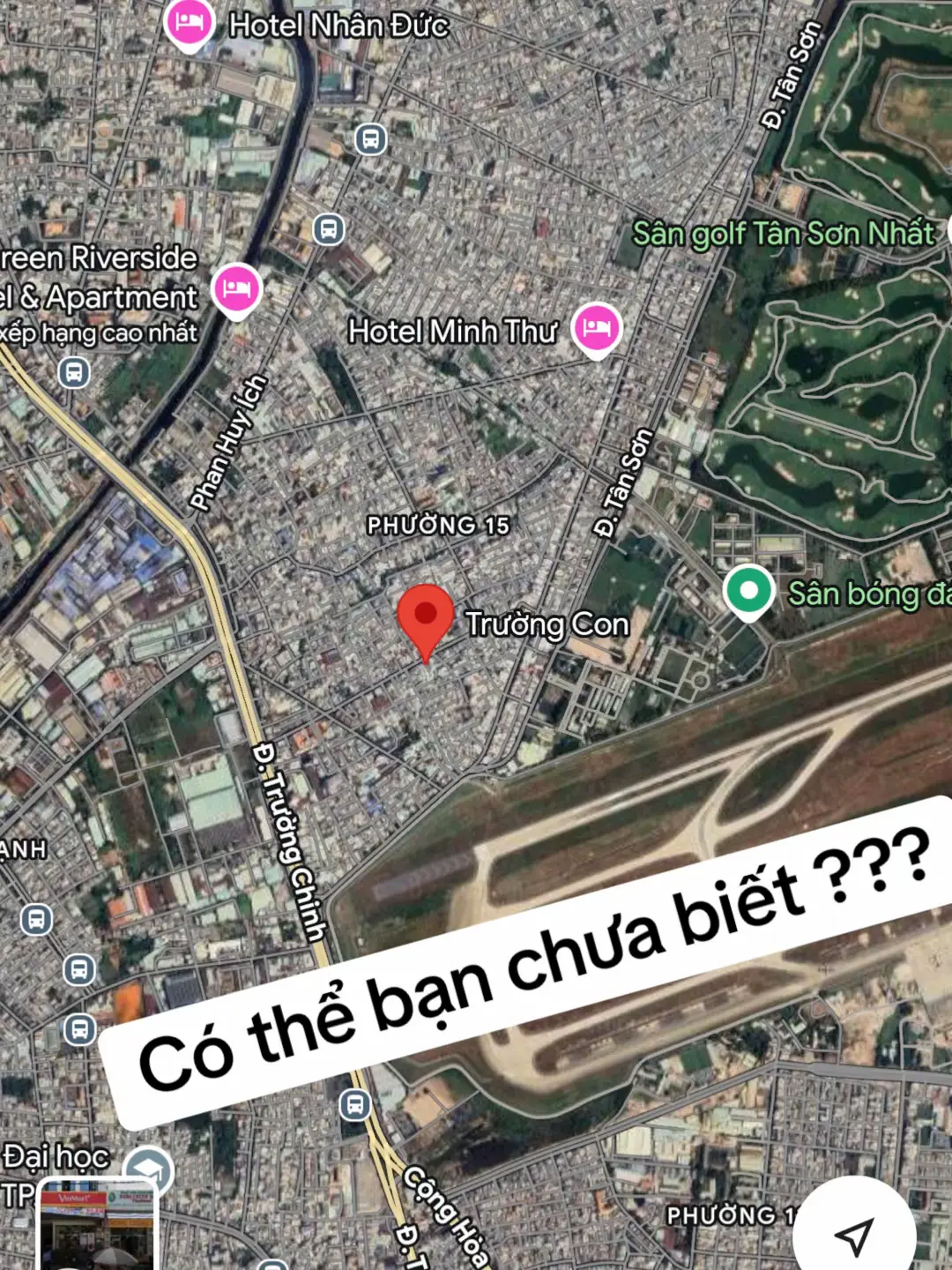 Tự nhiên tra gg map lại thấy 🤡#truongconnamdinh 