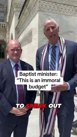 Baptist minister and President & CEO of Interfaith Alliance, @REV. PAUL RAUSHENBUSH, explains why religious leaders across the U.S. should speak out against Trump’s so-called “big, beautiful bill,” which includes cuts to Medicaid, SNAP, and other vital social programs that support and uplift vulnerable people among us.