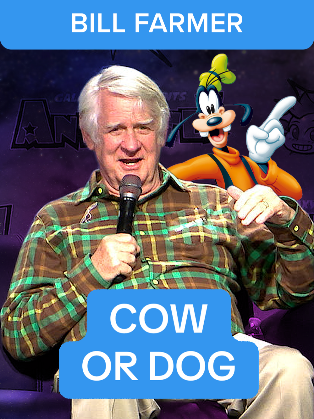 he's got that dawg in him #goofy #disney #billfarmer #galaxycon