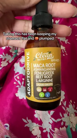 I will be doing a video on my results once I finish the bottle but so far I can already see and feel a difference from every ingredient! I made sure I tried it for 2 weeks before making this video and I brought this myself! No paid promo #cleannutra #weightgain #macaroot #adaptodrive #tiktokshopsummerturnup #naturalenergy #digestivehealth #ashwagandha #fenugreek #beetroot #health 