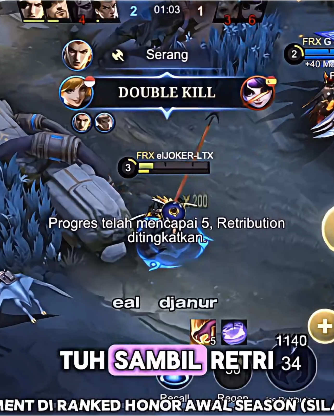 EMBLEM FANNY DI BUFF #djanu #djanuid #djanureal 
