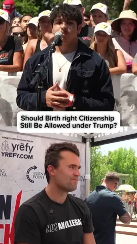 Should Aliens born in a country have a right to citizenship? #debate #fyp #viral 