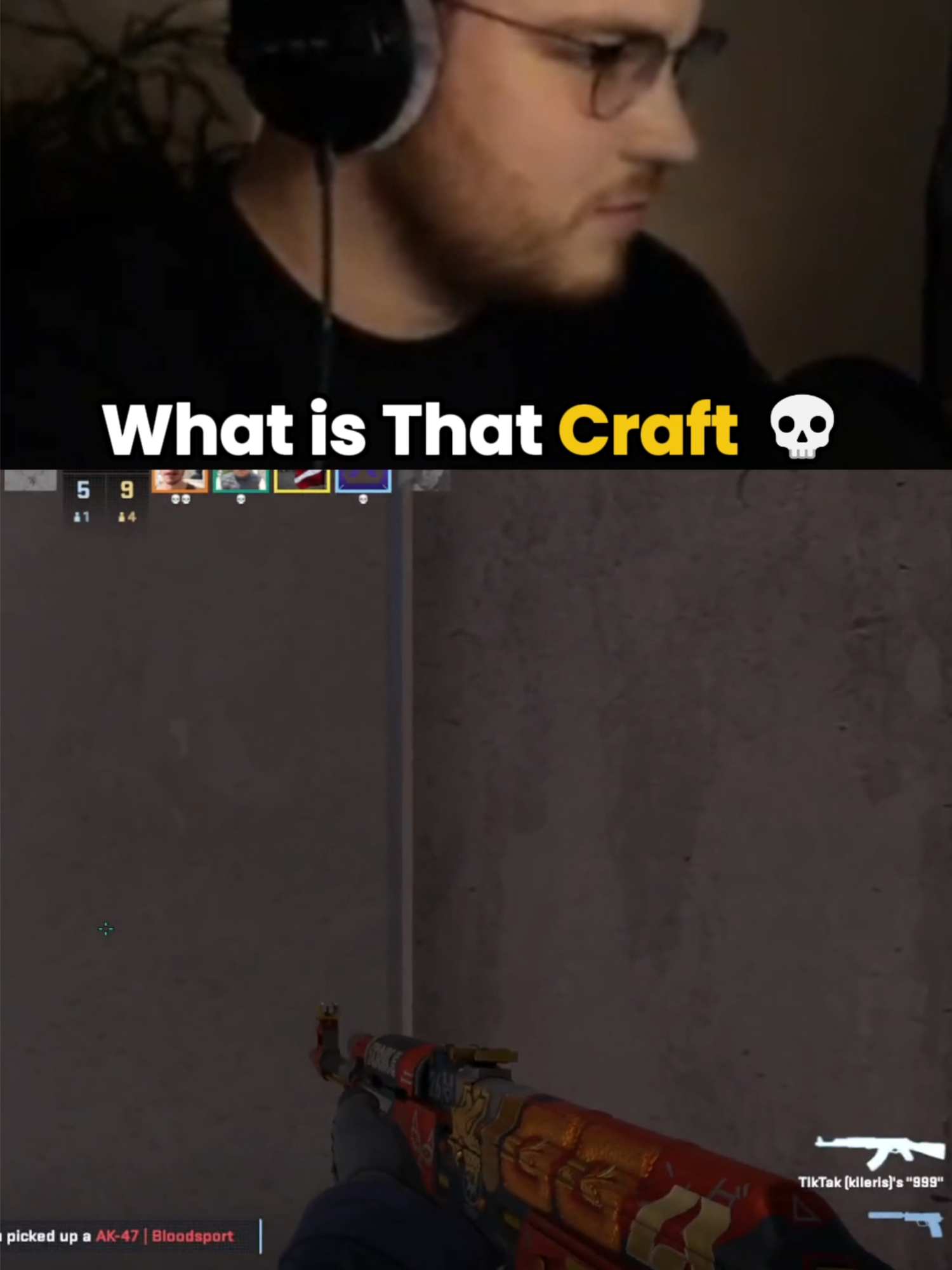 What is That Craft 💀  #ohnepixel #cs2 #csgo #counterstrike #fyp #ohnepixelclips #ohnepixelfunny #cs2funny #csgofunny #cs2skins #csgoskin #cs2stickers #csgostickers #stickercraft #💀 #cs2memes #csgomemes #cs2moments