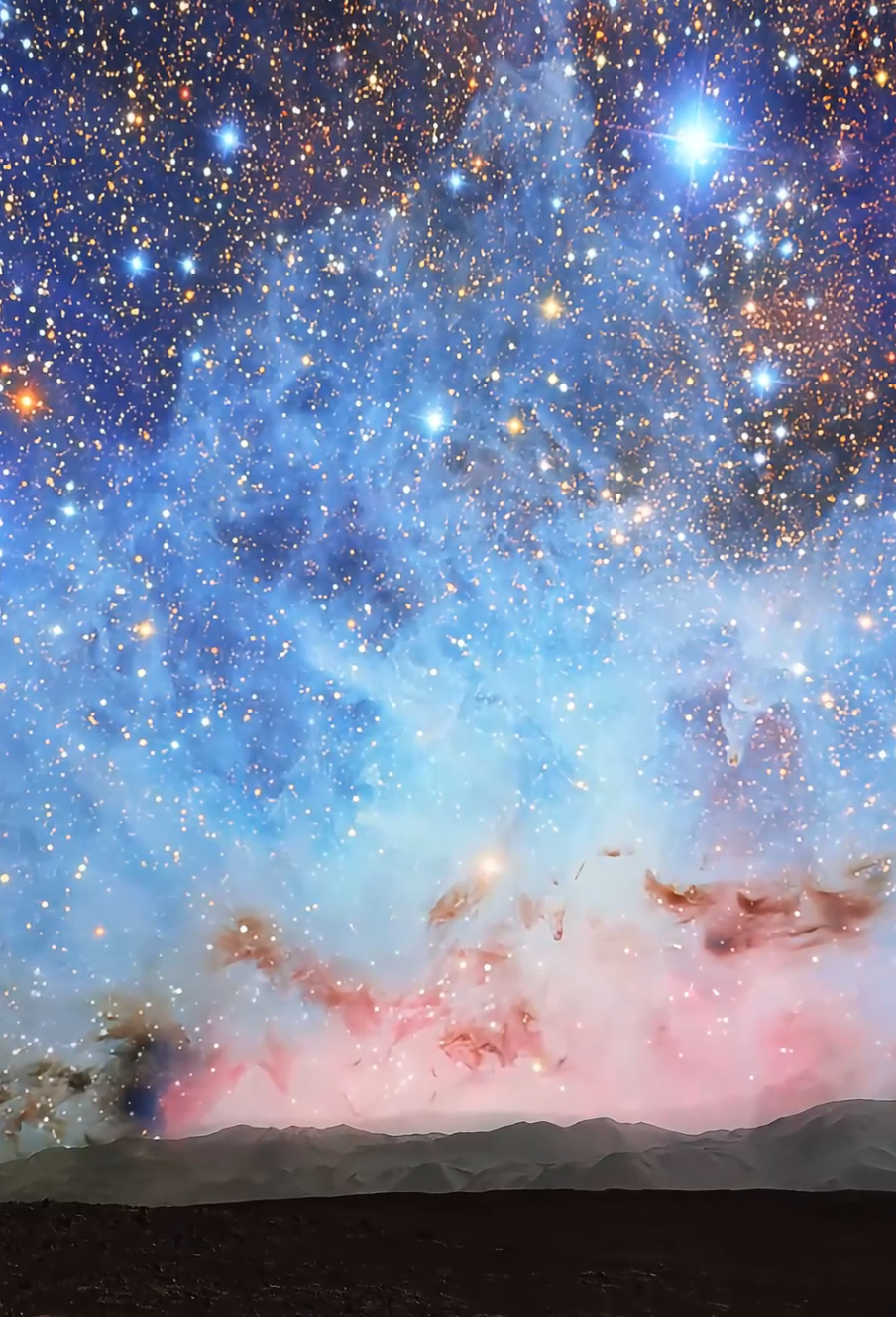 Night sky on Mars! 140 million miles away from us!