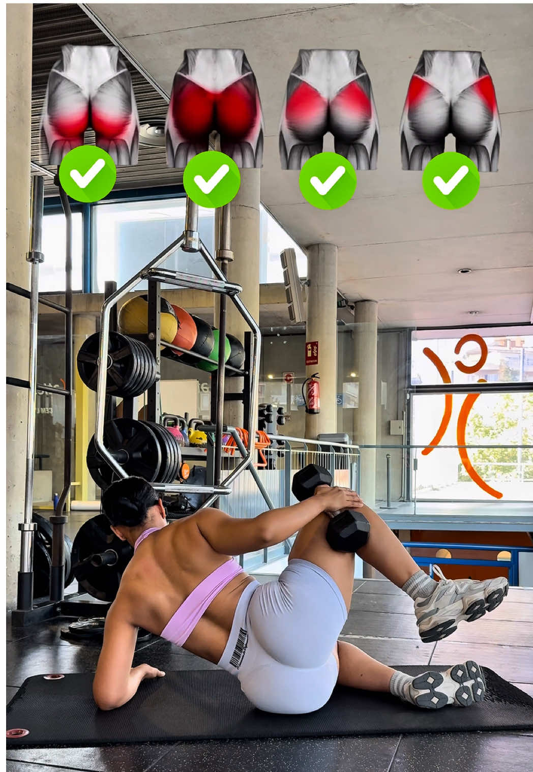 🚨Una buena rutina de glúteos tiene que tener sus 4 patrones básicos de movimiento 🚨 𝟭. 𝗕𝗶𝘀𝗮𝗴𝗿𝗮  𝟮. 𝗦𝗲𝗻𝘁𝗮𝗱𝗶𝗹𝗹𝗮  𝟯. 𝗘𝗺𝗽𝘂𝗷𝗲  𝟰. 𝗔𝗯𝗱𝘂𝗰𝗰𝗶𝗼́𝗻  𝗡𝗼𝘁𝗮: Conforma tu rutina de glúteo para que sea efectiva con estos 4 patrones básicos de movimiento.  #gym #workout #fuerza #entrenamiento #constancia #ejercicio #Fitness #gimnasio #ﬁtness #gluteos #workout #sentadilla #pesomuerto #puentedegluteo #abduccion #gymworkout #gymgirls 