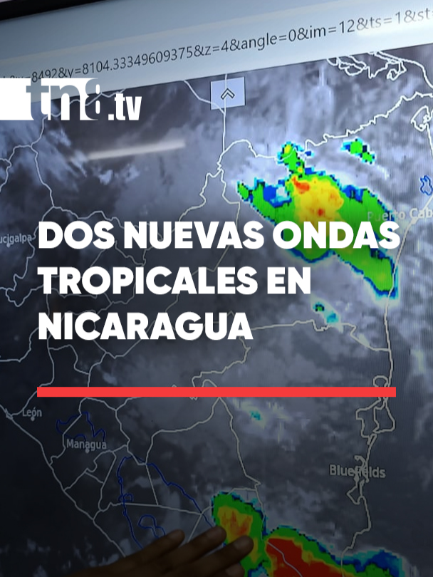 INETER pronostica ingreso de dos ondas tropicales esta semana en Nicaragua. #videos #Clima #Lluvias