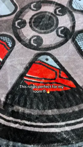 This rug is so fire it’s perfect for my room I love cars #fyp #cars #wheels #wheel #rug #cartok #rugs 