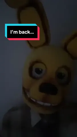 WE’RE SO BACK... #FiveNightsAtFreddys #FNAF #Springlock #Springlocks #SpringlockSuit #SpringlockFailure #SpringBonnie #Springtrap #Animatronic #Animatronics 