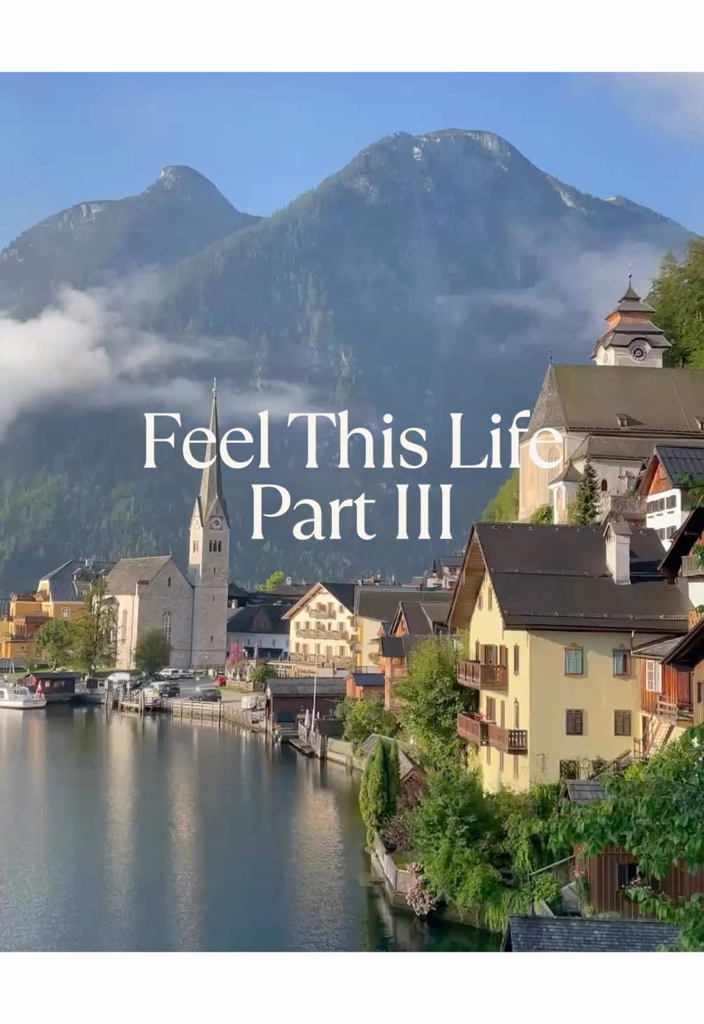 There is something so special about witnessing a sunset. It’s like if nature is responding to the invititation of life without asking for permission. #hallstatt #nervoussystemregulation #austria 