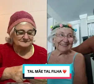 #dueto com @NaNdA & VOVOZINHA #alzheimer PARECIDAS???? #talmaetalfha #amor #alzheimer 