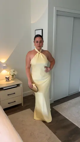Buttery yellow for the win 💛💍 Look is on my LTK - @Honeylove Inc in bio  #weddingguest #yellowdress #grwmoutfit #shein 