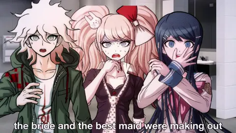 this was genuinely so infuriating to make and it probably won’t even do well but oh well. guys look at sayaka and mukuro interactions in utdp and danganronpa s they’re literally made for each other. i used to be sad that if danganronpa: if was canon that would mean makoto and kyoko probably wouldn’t get together but if ikuzono get together then they might. i wish danganronpa: if was canon sometimes but then i remember so many of the characters wouldn’t get their development. especially toko like when playing udg you can see that toko learned so much from what transpired in the killing game and byakuya too cus he turned sorta nice now 😞 if they ever make danganronpa: if or danganronpa zero OR sdr2 anime i will actually scream in joy what don’t mean they cant make anything danganronpa again i don’t CARE if it has different developers i NEED ALL of them as an anime. #danganronpa #danganronpathh #danganronpatriggerhappyhavoc #thh #triggerhappyhavoc #junko #enoshima #junkoenoshima #enoshimajunko #danganronpa2 #danganronpa2goodbyedespair #superdanganronpa2goodbyedespair #superdanganronpa2 #goodbyedespair #nagito #komaeda #nagitokomaeda #komaedanagito #hajime #hinata #hajimehinata #hinatahajime #mukuro #ikusaba #mukuroikusaba #ikusabamukuro #sayaka #maizono #sayakamaizono #maizonosayaka #ikuzono #komahina #makoto #naegi #makotonaegi #naegimakoto #kazuichi #souda #kazuichisouda #soudakazuichi #kazuichisoda #sodakazuichi #mahiru #koizumi #mahirukoizumi #koizumimahiru #kyoko #kirigiri #kyokokirigiri #kirigirikyoko #celeste #celestialudenberg #taekoyasuhiro #kokichi #ouma #oma #kokichiouma #kokichioma #oumakokichi #omakokichi 