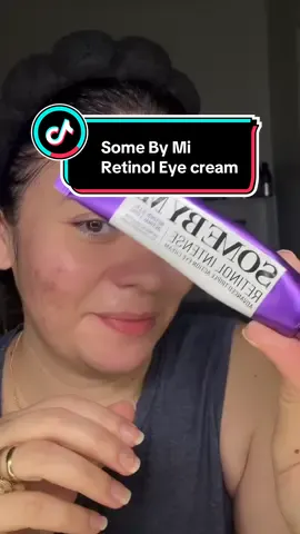 @SOME BY MI US Retinol Intense Eye Cream Say goodbye to tired eyes with this powerful yet gentle eye cream. Formulated with a triple-action blend of retinol, retinal, and bakuchiol, this cream targets fine lines, wrinkles, dark circles, and loss of elasticity — all while being safe for sensitive skin. It deeply nourishes and firms the delicate eye area, promoting a smoother, brighter, and more youthful appearance without irritation. Enriched with peptides and panthenol for added hydration and skin barrier support. ✨ Dermatologically tested for sensitive skin ✨ Fragrance-free and non-comedogenic. *Individual Results may vary. #somebymi #retinoleyecream #eyecreamreview #antiagingroutine #kbeautyskincare #retinolforbeginners #eyecaretips #finebyeeyelines #kbeautyproducts #skincaretok #kbeautyfinds #skincareroutine #retinoleffect #tiktokshopcreatorpicks #dealsforyoudays #tiktokshoprestock #ttsbeautybesties 