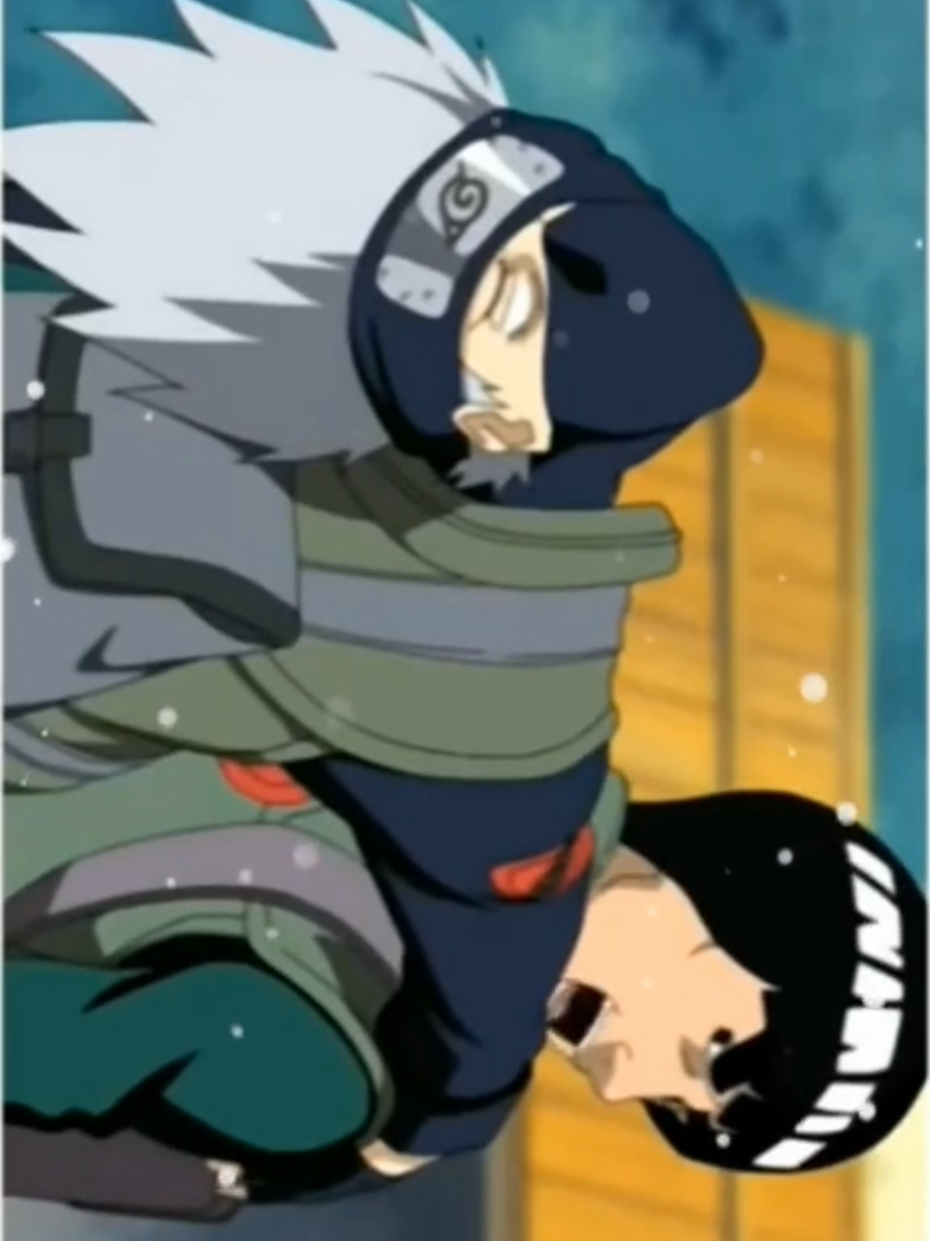 Kakashi y Guy juegan al caballito 😂😂😂 #naruto #anime #mightguy #kakashi #amigos 