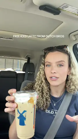 go get a free coffee today ladies!!!  thank you @Dutch Bros Coffee for the free latte 😌💛💛