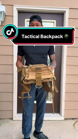 This tactical backpack has a secret 🤫 #bugoutbag #bugout #rucksack #prepper #doomsday #doomsdaypreppers #Outdoors #Hiking #tacticalbackpack #tactical #tiktokshoprestock #backpack #backpacking  #tacticalbackpack  #dealsforyoudays #funinthesun 