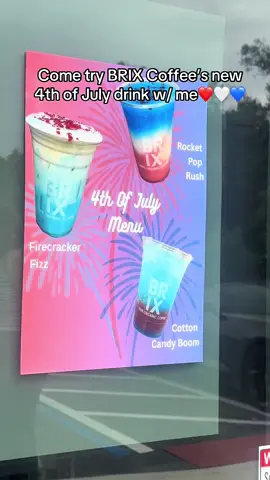 If you haven’t tried @BrixCrew 4th of July menu, wyd? #brixcoffee #portcharlotteflorida #coffee #energy #4thofjulymenu #firecrackerfizz #yummy #SmallBusiness 
