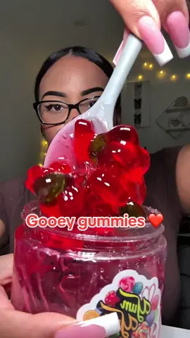 I love these gooey gummies!!!! Not too sour and the perfect sweet treat! ❤️❤️❤️ #tiktokmademebuyit #tts #tiktokshopcreatorpicks #gooeygummies #fyp #viralvideo 
