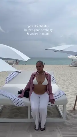 this birthday girl ♥️’s miami beach! 