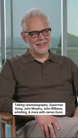 From my Superman interview with James Gunn. #superman #jamesgunn #johnmurphy #johnwilliams #guardiansofthegalaxy 