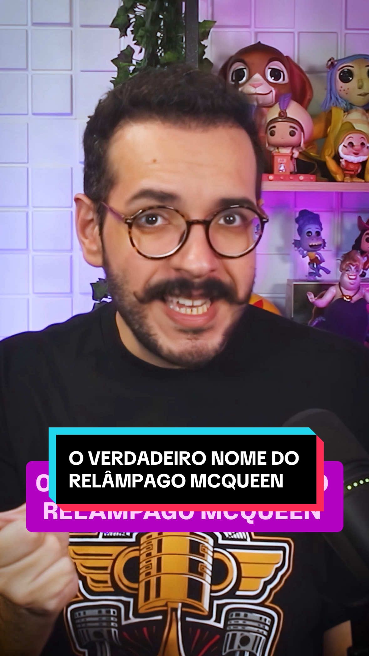 O verdadeiro nome do Relâmpago McQueen! (Carros - Pixar) #imaginago 