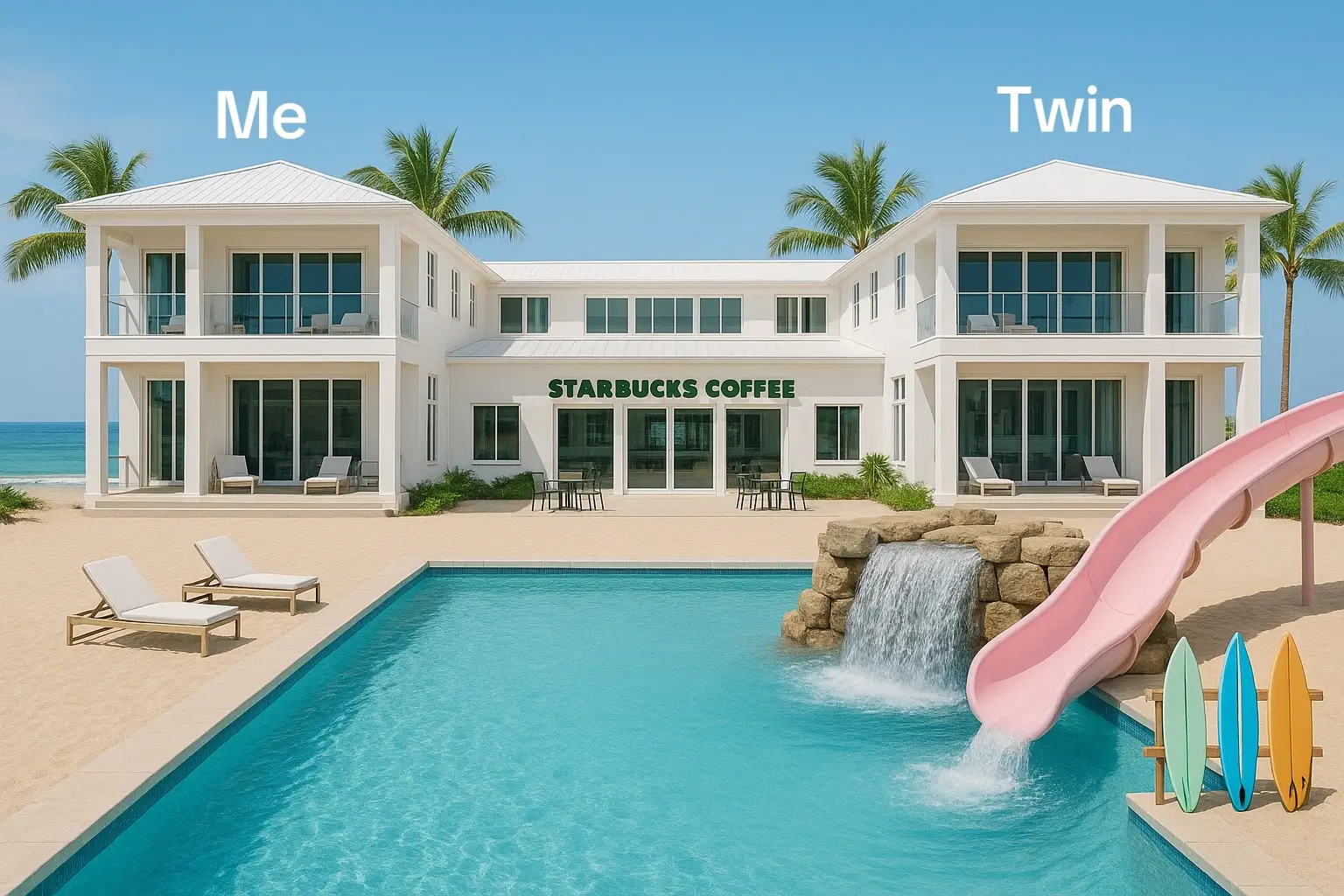 @🌴🦀🐚 #fyp #fypシ #fypage #foryoupage #goviral #viral #trend #trending #please #influencer #newaccount #viralvideo #houses #beach #twin #dream #pool #Summer 