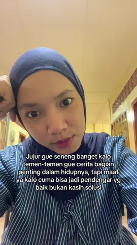 kadang tu ada dikepala buat kasih solusi, tapi gabisa diungkapin😭