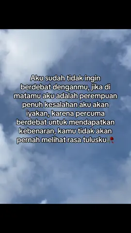 Rasanya percuma saja☺️🥀