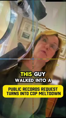 Public Records Request Turns Into Cop Meltdown