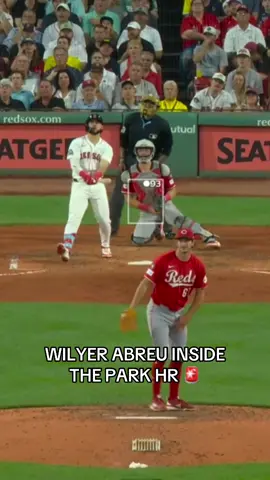 Bro turned on the jets 😤🔥 (@MLB, @NESN) #baseball #MLB #redsox #bostonredsox #mlbbaseball #homerun #fyp 