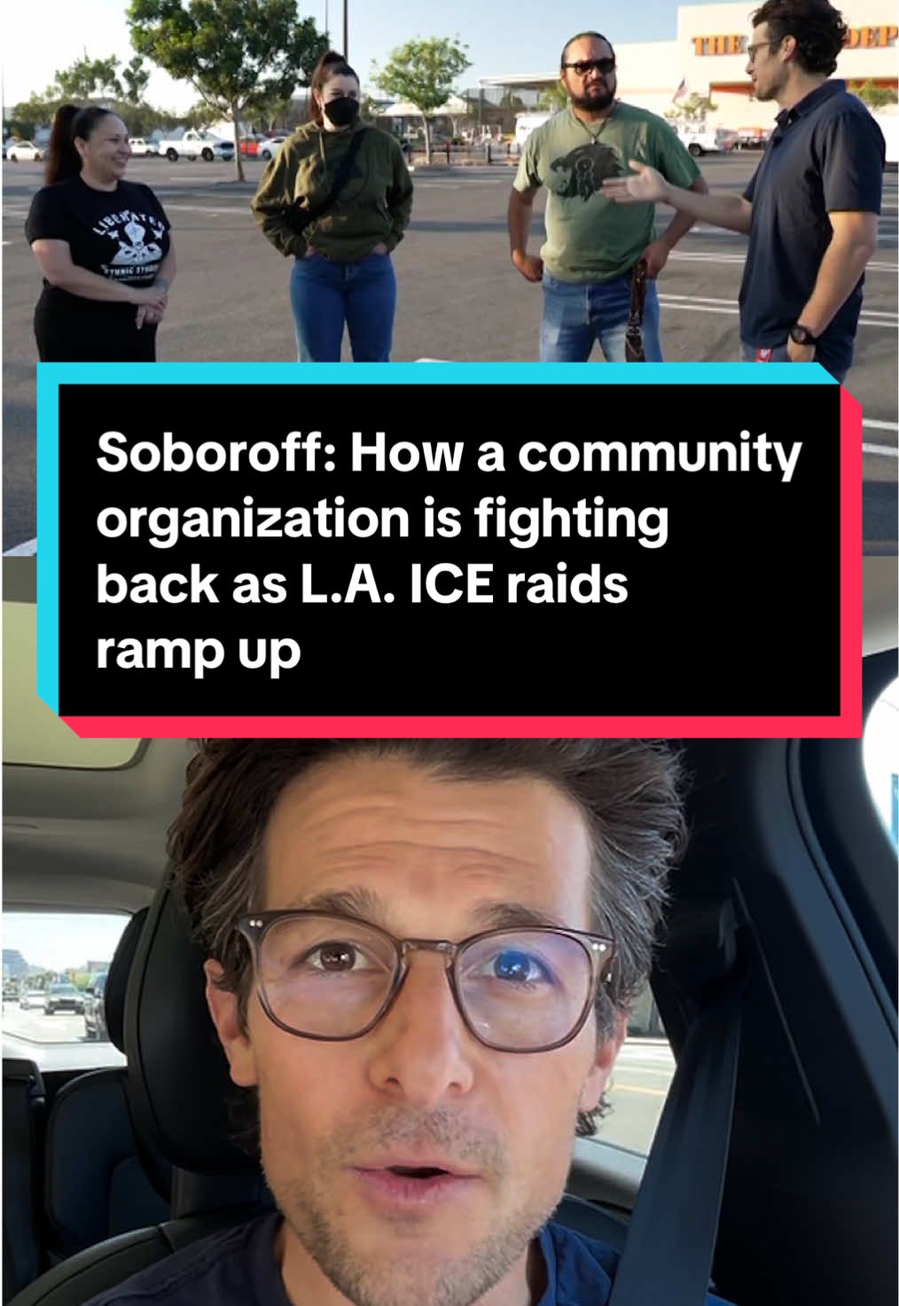 As continued ICE raids and detentions spread fear throughout Los Angeles, NBC News' Jacob Soboroff met with volunteers from the community organization Unión del Barrio — a part of a large community self-defense coalition providing rapid response to the raids. #news #politics #la #losangeles #ice #iceraids 