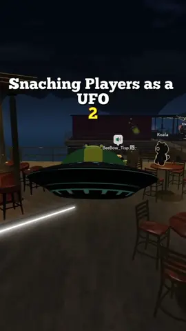 Snaching Players as a UFO #robloxfyp #robloxcomedy #alien #micup #micuproblox #scream #prank 