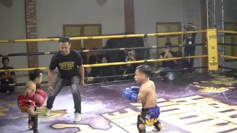 Ronde Pertama Antara Teguh Cilik VS Bambang Ceper, Teguh Cilik malah Lari