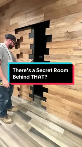 There’s a Secret Room Behind THAT?#hiddendoor #door #secretroom #homehacks #DIY #foryou #tiktokmademedoit #usa #fyp #homeinspiration 