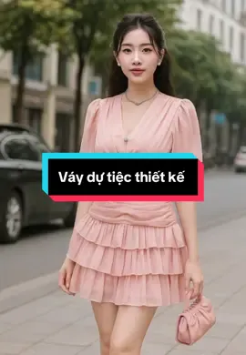 Váy dự tiệc thiết kế tay ngắn #trend #xuhướng #viral #thoitrang #thoitrangnu #model #xuhuongtiktok 