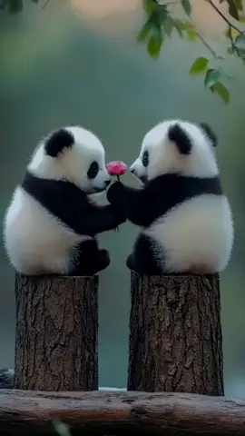 This also#foryoupage #tiktok #panda #cure #Cute pet#fyp #panda #Funny#animal 