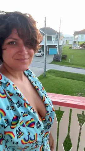 Messy hair and beautiful sunrise at the beach