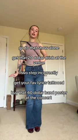 Concert thoughts #poppunk #emo #midwestemo #concerts #altgirl #alttiktok #alternativetiktok #tattoogirl #hardcore 