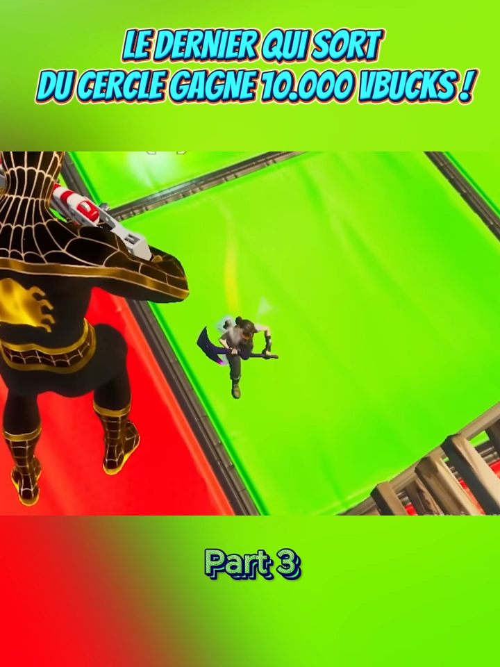Le DERNIER QUI SORT DU CERCLE GAGNE 10.000 vbucks !