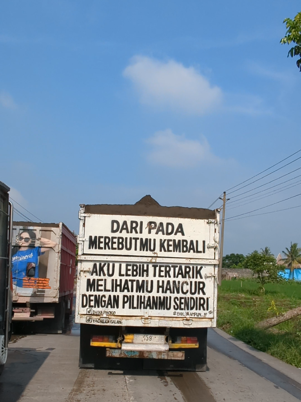 Terno Suntik #katakata #katakatatruk #baktruck #trukmaniaindonesia #trukmagelang #trukpasir #magelang24jam #magelang #muntilan #fyp #viralvideos 