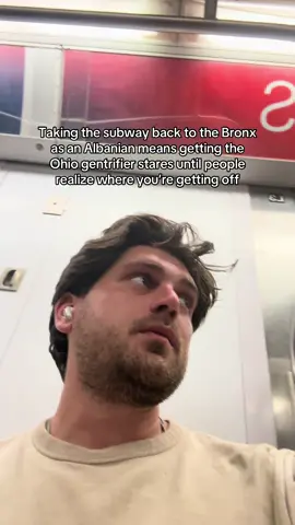 I’m gonna get “I’m literally from here” tattooed on my forehead #thebronx #nyc #albanian #subway