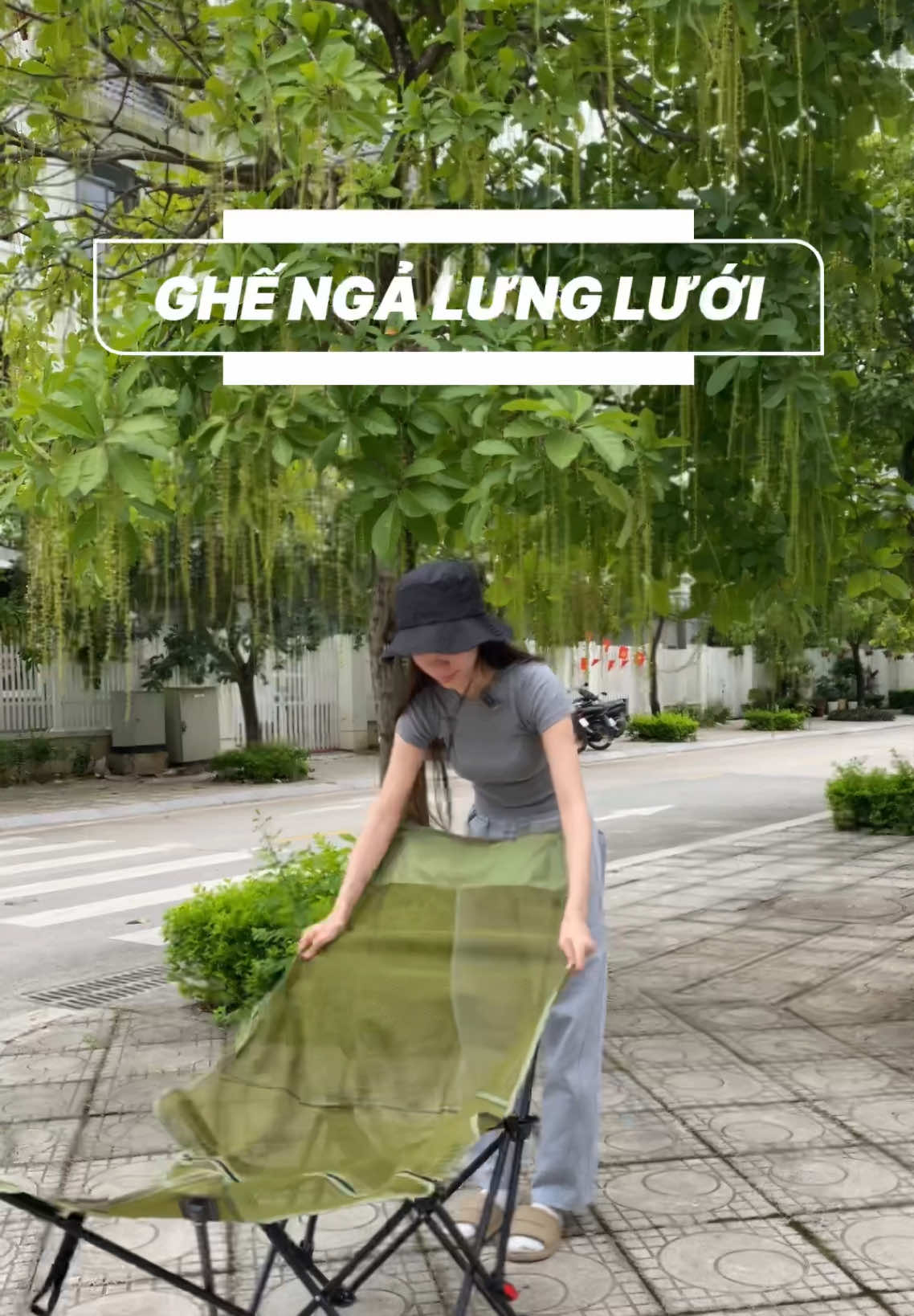 Ghế ngả lưng nay đã có thêm vải lưới thoáng khí #ghegapgon #ghemattrang #ghegapgondulich #ghemattranggapgon #ghengalung #ghecauca #ghesanvuon #ghecamping #ghecamtrai #ghecampinggapgon #giadungtienich #giadungthongminh #xuhuongtiktok #campinglife #vivucamping 
